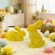 thumbnail image 4 of Uuiauoio 2 Pcs Bunny Easter Decorations Bunnies Figurines for Easter Centerpieces Spring Courtyard Lawn Garden Tabletop Sculpture Nursery Decor for Gift Party Decoration, 4 of 6