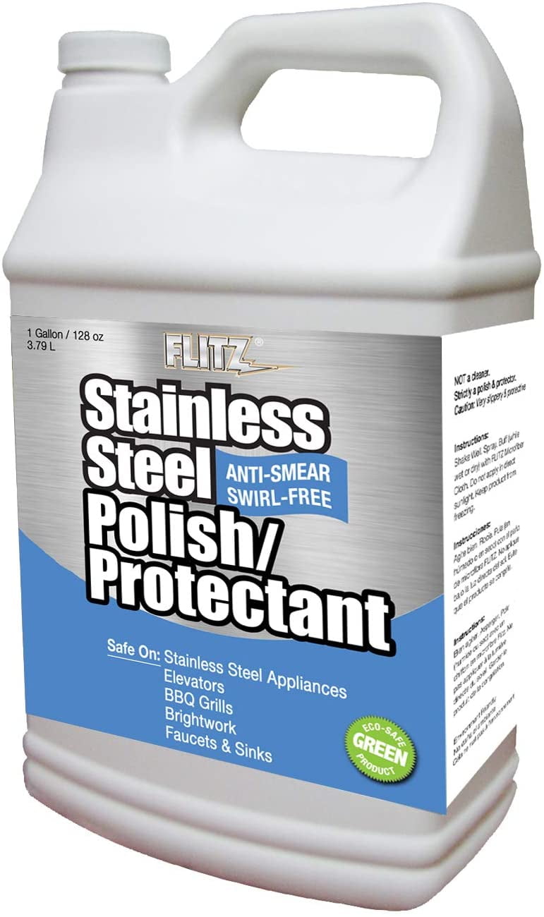 FLITZ Stainless Steel Polish/Protectant 1 Gallon/3785ml