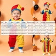 thumbnail image 3 of OJSFQUFP Todder Halloween Dress-Up Clown Clothes Dress Up Circus Clown Carnival Boys Clothing Performance Cos Clothing Halloween Party, 3 of 4