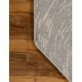thumbnail image 7 of Unique Loom Oasis Collection Area Rug - Wave (6' Octagon Gray/Ivory), 7 of 7