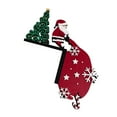 thumbnail image 4 of Adorno para marco de puerta Gloria de Navidad Estilo D de Madera, 4 of 9