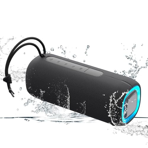 Altavoz Bluetooth PEICHENG portátil inalámbrico IPX5 a prueba de agua