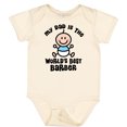thumbnail image 3 of Inktastic Daddy Worlds Best Barber Childs Boys Baby Bodysuit, 3 of 5