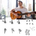 thumbnail image 1 of Guitar Locking Tuner, Metal Guitar Locking String Tuning Peg Guitar Locking Machine Heads Tuners Small Stringed Instrument Tuner For Electric Guitar, 1 of 8