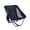 Black, variant on Low Ultralight Compact Camping Folding Chair with Side Pocket and Carry Bag (Black)