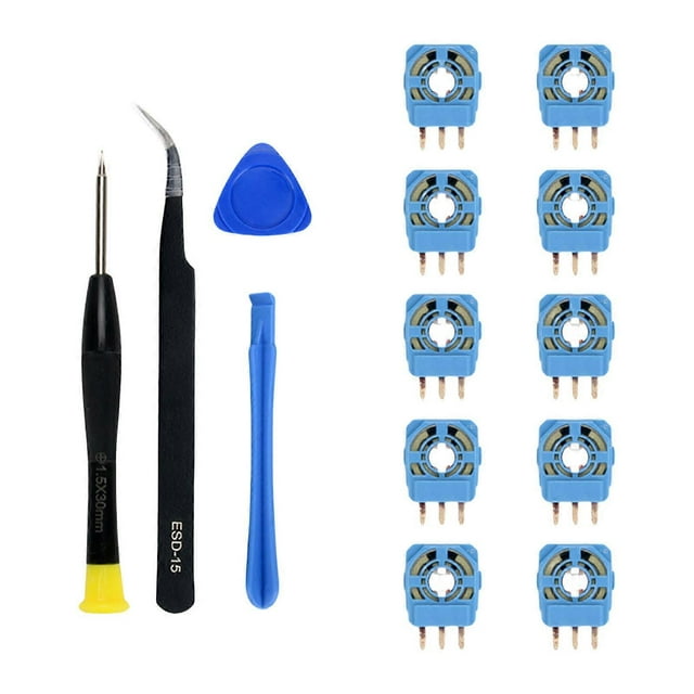 Joysticks Wireless Controller Drift Damaged Joystick Replacement 3D Analog Thumb Stick Module with Screwdriver