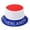 Blue, variant on National Flag Print Bucket Hat for Fans Sports Team Merchandise Cap