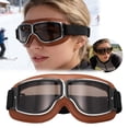 thumbnail image 1 of Klonfd Motorcycle Goggles Fits Over Glasses Soft Padded Riding Glasses With Slip Strap, 1 of 6