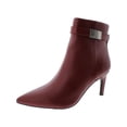 thumbnail image 4 of Calvin Klein Womens Sarity Faux Leather Pointed Toe Booties, 4 of 5