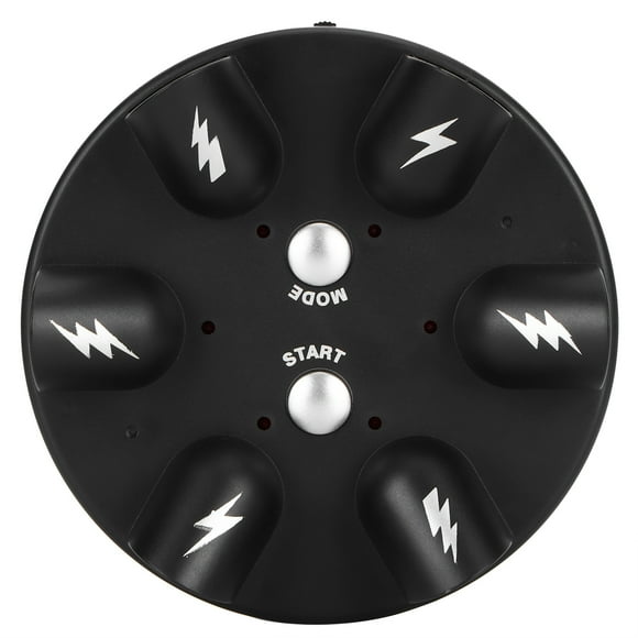 Mini máquina de detección de mentiras con descarga eléctrica, polígrafo, juguete de descompresión para fiesta, color negro
