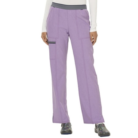 - Women's Active Collection Heathered Stretch Scrub Pant with Mesh Contrast