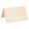 thumbnail image 1 of Unique Bargains Blank Greeting Cards,50pack Favor Decor Foldable Card ,Yellow Pearlescent Paper, 1 of 5