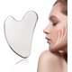 thumbnail image 1 of Gua Sha facial de acero inoxidable 304 con forma de corazón para el cuerpo Piedra Gua Sha, Gua Sha de metal para reducir las bolsas de los ojos, reafirmar el rostro, el cuello y las herramientas para, 1 of 5