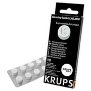 Krups XS3000 Fully Automatic Machines Cleaning Tablets 10 Count Genuine