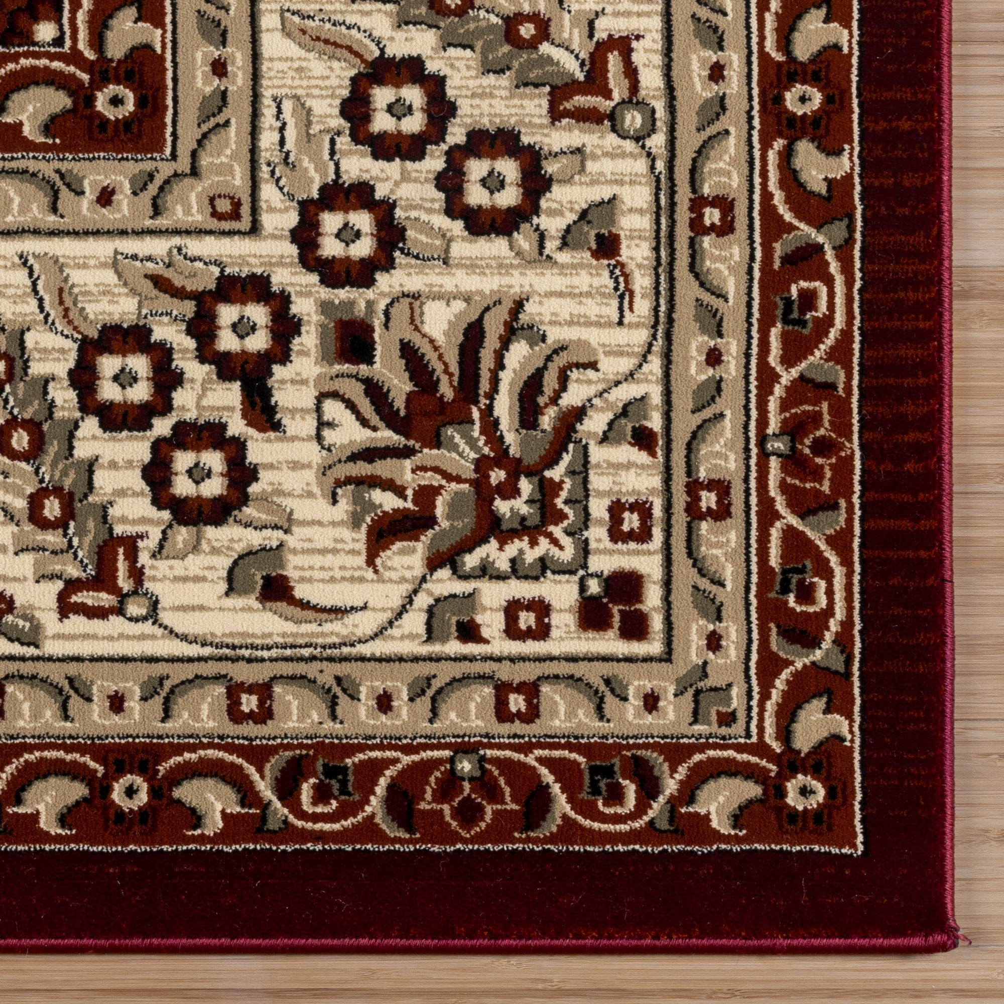 Gertmenian Majestic Ravina Traditional Oriental Red Indoor Area Rug, 5x8