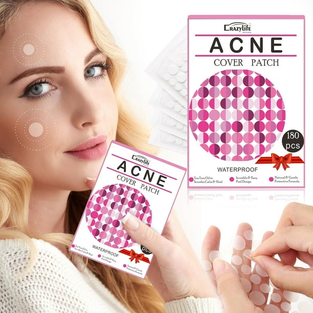 Stickers Facial Pimple Cosmetics Removing 180PCS Concealer Acne Face