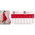thumbnail image 2 of Arshiner Girls Summer Dress Puff Sleeve High Low Swing Cassual Formal Dresses with Pocket, 2 of 7