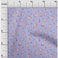 thumbnail image 2 of oneOone Coton Cambric Moyen Violet Robe Tissu Imprimé Tissu Tissu par la Cour 42 Pouces de Large, 2 of 4