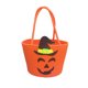 thumbnail image 2 of Xihbxyly Bolsa de Dulces de Halloween, Diseño de Calabaza, Bolsa Portátil para Bocadillos, Almacenamiento Ligero y Práctico, Decoración Festiva, Perfecta para Fiestas de Halloween, Tamaño 18 X 16 Cm, 2 of 6