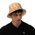 thumbnail image 4 of Honeii Snake for Unisex Bucket Hat Waterproof Rain Hat Reversible Shiny Rave Bucket Hat for Concert Festival Boonie Cap, 4 of 6