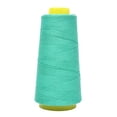 thumbnail image 2 of Mandala Crafts Mercerized Cotton Thread - Quilting Thread - All Purpose Thread for Sewing Machine Serger Embroidery 50WT 50S/3 1200 X 2 Yards Turquoise, 2 of 4
