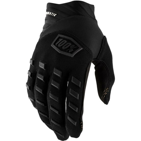 100% Airmatic Gloves (Large, Black)