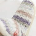 thumbnail image 3 of House Boots Women Plush Lined Slippers Solid Sole Non-Slip Multicolored, 3 of 7