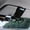 Black-Free Size/BK, variant on Cute Ear Shaped PU Leather Car Sun Visor Organizer Holder For Sunglasses Cards Pens