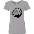 thumbnail image 3 of Inktastic Hawaii Islands with Dolphin Women's T-Shirt, 3 of 5