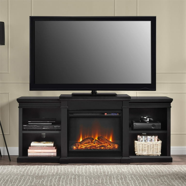 Corner fireplace tv stand walmart deals