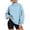 G1-Light Blue, variant on Mock Turtleneck Sweatshirt for Women Long Sleeve Sweatshirts with Zipper Pocket Solid Color Side Slit Pullover Tops Loose Fit Fall Winter Cute Y2k Fashion Outfits,Yellow M