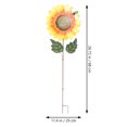 thumbnail image 2 of WASHWEPE Estaca De Metal Para Jardín Con Adorno De Girasol Para Patio Y Macetas, 2 of 8
