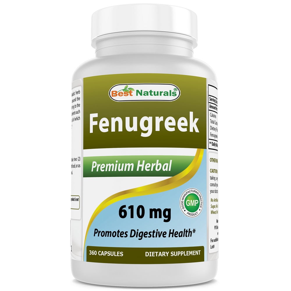 Fenugreek Seed Powder 610 mg 360 CAP Walmart Canada