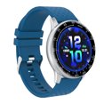 thumbnail image 3 of Smart Watch Heartrate Reloj de pulsera con presión arterial Oxígeno en sangre Reloj redondo a prueba de agua, Azul Inevent EL002998-01B, 3 of 7