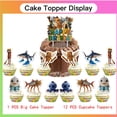 thumbnail image 3 of Tung Tung Sahur Party Supplies 6th Decor Kit Balloons Birthday Cake Topper Decorations, 3 of 6