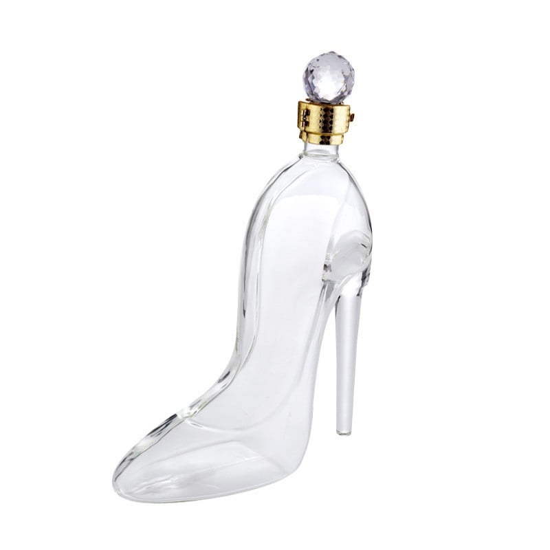 high heels glass