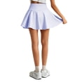 thumbnail image 4 of JAJAHO Girls Tennis Skirts High Waisted Athletic Skorts With Side Pockets Soft Stretchy Running Golf Skirts 5-14Y, 4 of 5