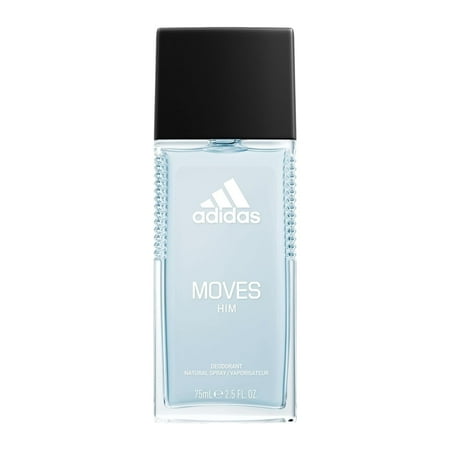 Adidas Moves Body Spray for Men, 2.5 oz