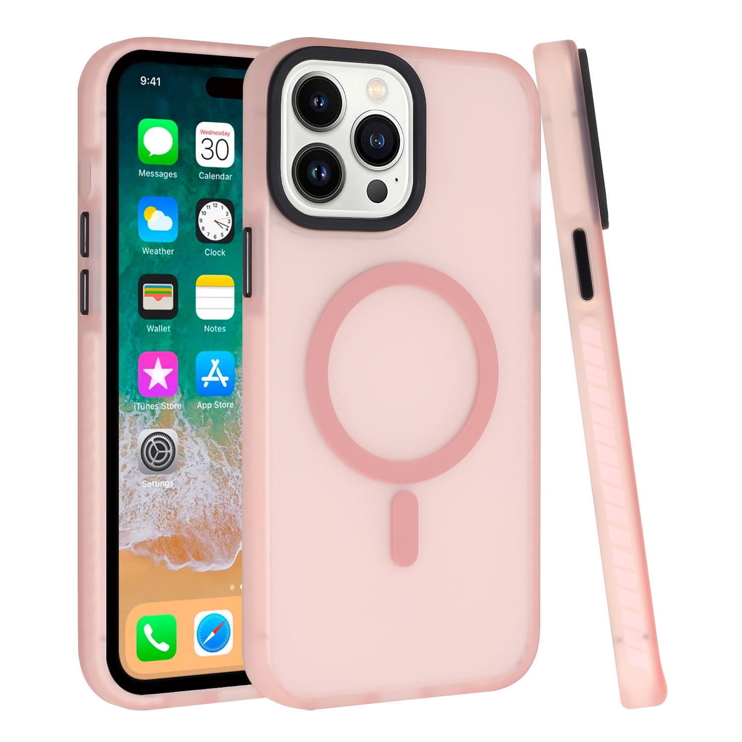 Apple iPhone 12 Pro(128GB) MagSafeケース付き For Apple iPhone 12 /12 Pro Magnetic Hybrid Compatible with