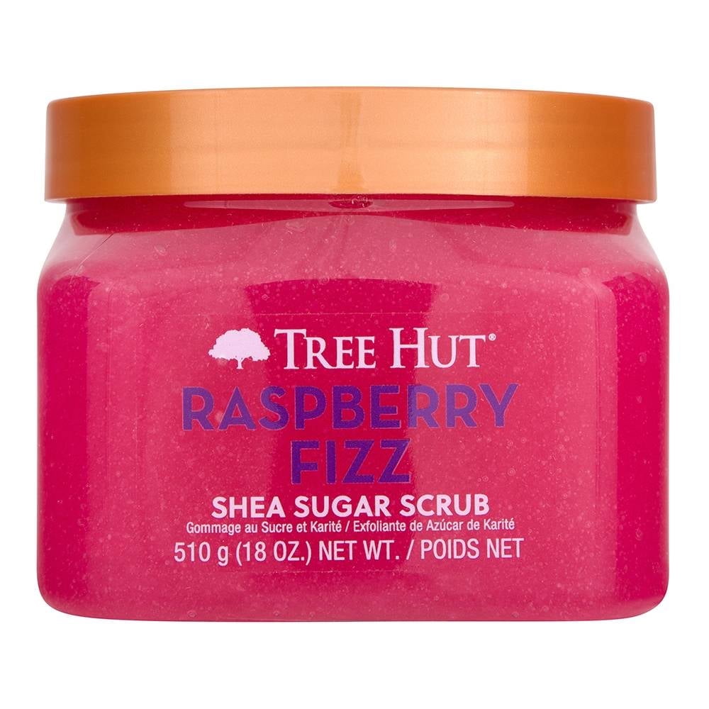 Exfoliante corporal Tree Hut raspberry fizz azúcar de karité 510 g ...