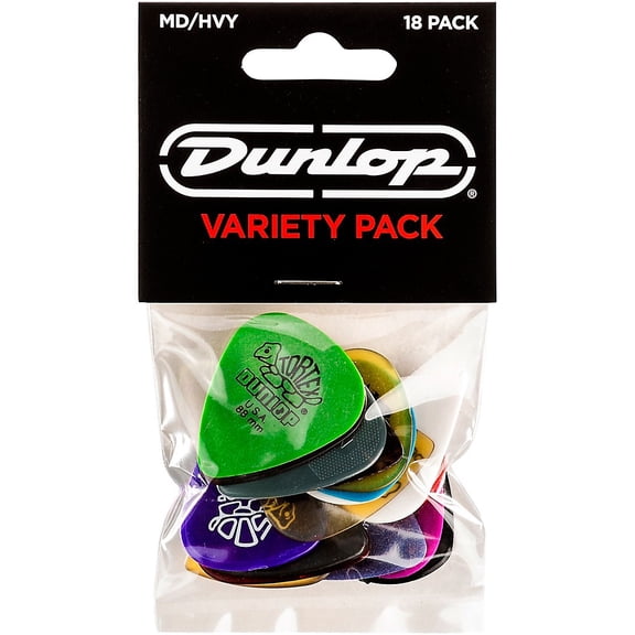 Dunlop Pick Variety Pack - 18-Pack, Medium/Heavy