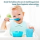 thumbnail image 4 of Bibs For Toddlers Baby Bib With Food Catcher Waterproof Toddler Design 30x24x1.6cm Adjustable 1Pack, 4 of 5