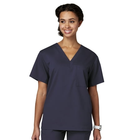 

Meta Scrubs Men s Top Stretch V-Neck Medical Apparel