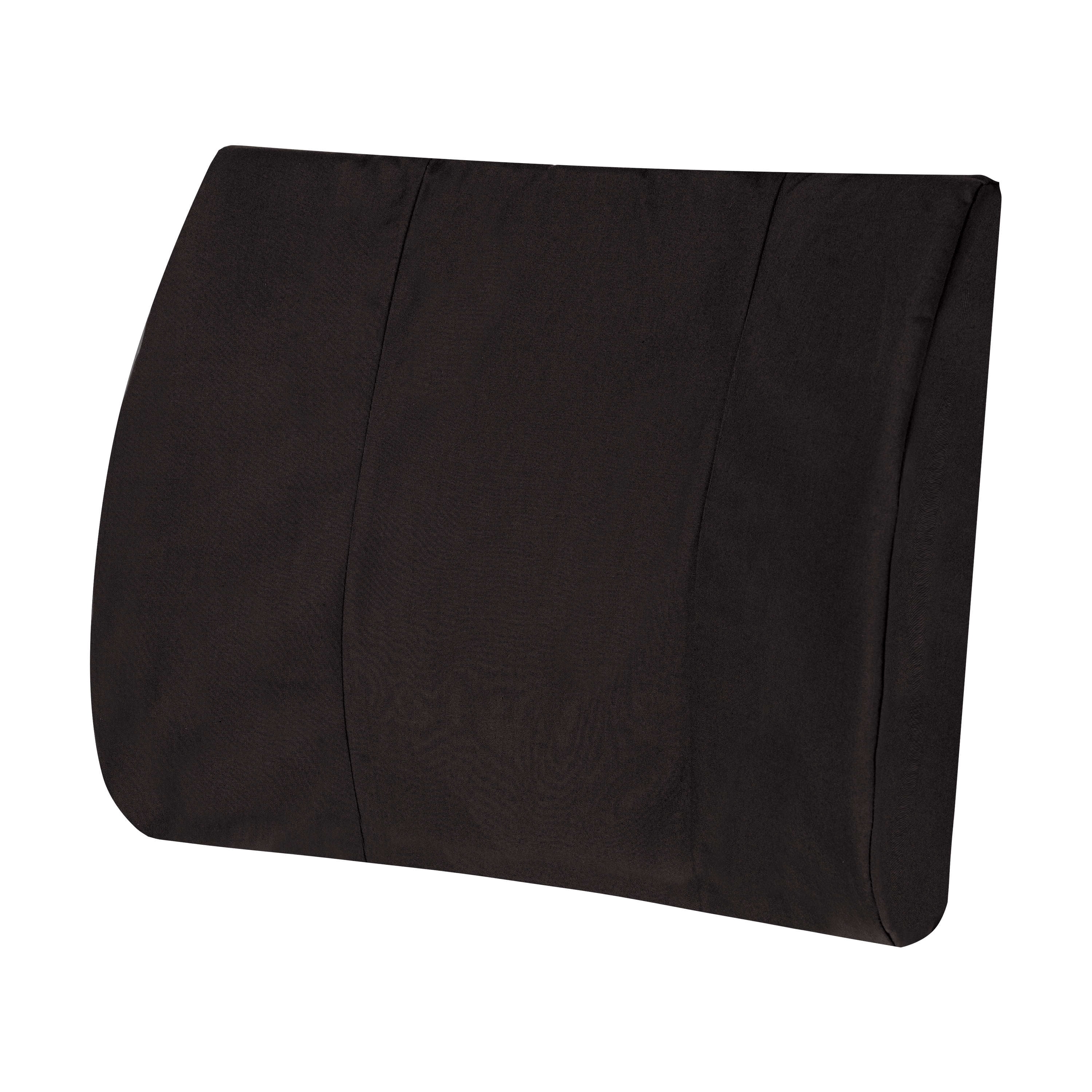 DMI Memory Foam Lumbar Pillow Back Support Cushion with Strap for