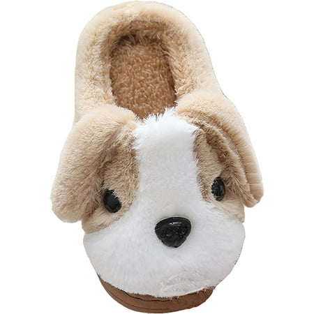 

CoCopeanut Women s Slippers Cute Animal Slippers Cartoon Slippers Winter Slippers Warm Slippers Dog Slippers Home Slippers Furry Slippers Men Slippers