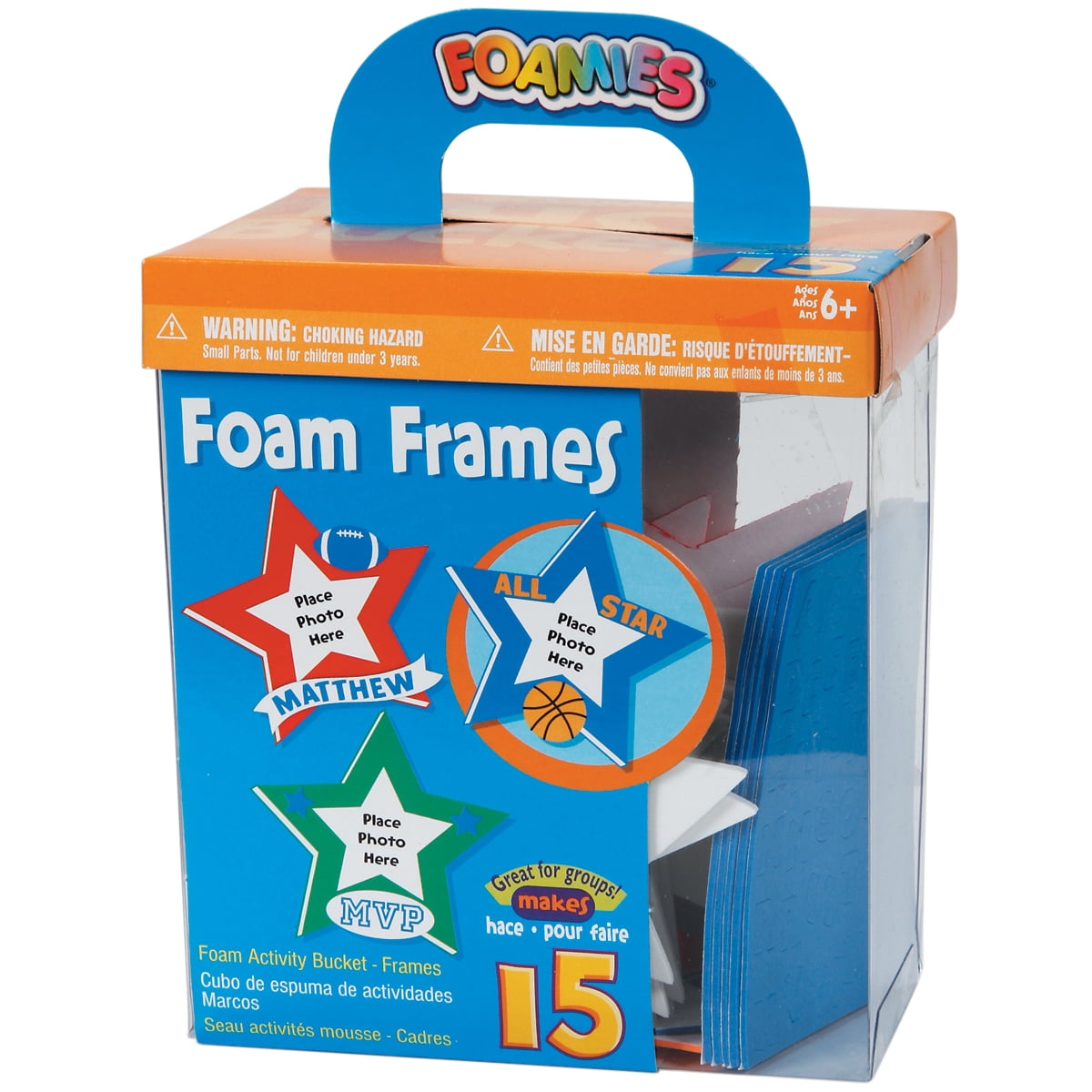 Darice Foam Kit, 15/pkg, Picture Frames