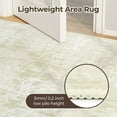 thumbnail image 4 of WANLISELL 5 x 7ft Area Rugs, Non-Slip Modern Washable Rug, Abstract Soft for Living Room Entryway Bedroom Nursery, Beige, 4 of 11