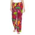 thumbnail image 1 of Balery Cartoon Vegetables Pantalones de pijama para mujer, pijamas ultraligeros, pantalones de estar por casa-Medium, 1 of 6