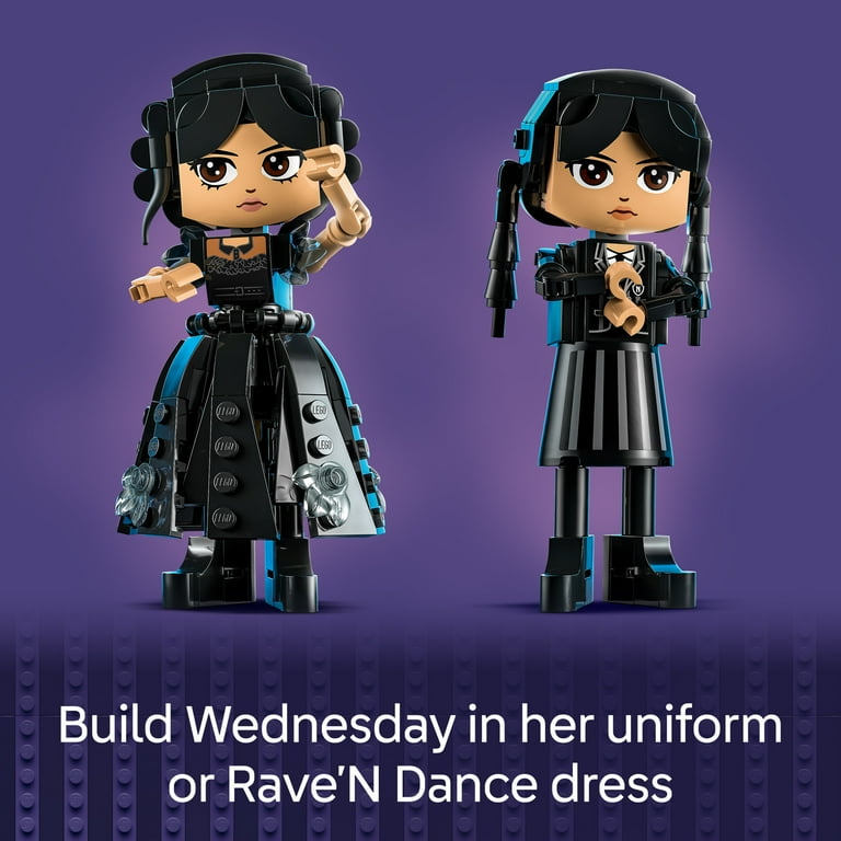 Amazon.com: LEGO Wednesday Addams Figure - Building Toy for   Wednesday Addams Figure 76780‎ Collectible Building Toy Set New Gift Sealed main image 1