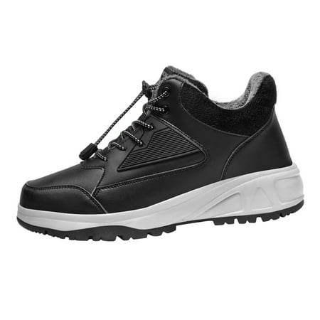 

Sneakers For Men Casual Shoes Men S Winter Fleece Warm Gaobang Round Head Waterproof Leisure Sports Snow Boots Cotton Shoes